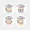 Personalised Owl Teacher Reward Stickers – Custom Name Classroom Praise Stickers