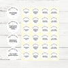 Personalised Pastel Confetti Effort Stickers – Encouraging Teen Teacher Reward Stickers - Sticksy Prints Australia