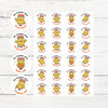 Personalised Pencil Teacher Reward Stickers – Custom Name Classroom Praise Stickers