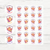 Personalised Phoenix Teacher Reward Stickers – Custom Name Classroom Praise Stickers