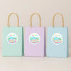 Personalised Pool Party Birthday Stickers for Kids | Custom Name Stickers - Sticksy Prints Australia