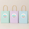 Personalised Pool Party Stickers for Kids Birthday | Custom Name Party Favours - Sticksy Prints Australia