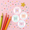 Personalised Reading Reward Stickers – Cute Book Literacy Stickers for Teachers