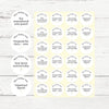 Personalised Sarcastic Behaviour Stickers for Teens – Minimalist Teacher Reward Stickers - Sticksy Prints Australia