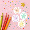 Personalised Star Teacher Reward Stickers - Sticksy Prints Australia