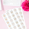 Personalised Teacher Reward Stickers Boho Rainbow Labels - Sticksy Prints Australia