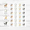 Personalised Teacher Reward Stickers – Cute Horse & Pony Classroom Praise Labels - Sticksy Prints Australia