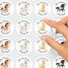 Personalised Teacher Reward Stickers – Cute Horse & Pony Classroom Praise Labels