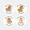Personalised Teacher Reward Stickers – Cute Pony & Horse Classroom Praise Labels - Sticksy Prints Australia