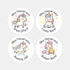 Personalised Teacher Reward Stickers – Cute Unicorn Classroom Praise & Motivation Labels
