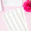 Personalised Teacher Reward Stickers – Pastel Rainbow Classroom Praise Labels Pack