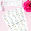 Personalised Teacher Reward Stickers – Pastel Rainbow Classroom Progress & Praise Labels
