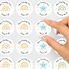 Personalised Teacher Reward Stickers – Pastel Rainbow & Star Classroom Praise Labels Set