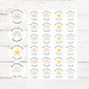 Personalised Teacher Reward Stickers – Pastel Rainbow & Star Classroom Praise Labels