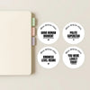 Personalised Teen Kindness Stickers – Minimalist Funny Teacher Reward Labels - Sticksy Prints Australia