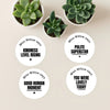 Personalised Teen Kindness Stickers – Minimalist Funny Teacher Reward Labels