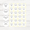 Personalised Teen Kindness Stickers – Minimalist Positive Behaviour Reward Stickers for Teachers