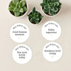 Personalised Teen Kindness Stickers – Minimalist Positive Behaviour Reward Stickers for Teachers - Sticksy Prints Australia