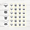 Personalised Teen Reading Stickers – Minimalist Funny Literacy Reward Labels - Sticksy Prints Australia