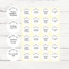 Personalised Teen Reading Stickers – Minimalist Funny Literacy Reward Stickers for High School Teachers