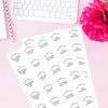 Personalised Teen Wellbeing Stickers – Minimalist Emotional Regulation Reward Stickers for Teachers - Sticksy Prints Australia