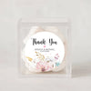 Personalised Thank You Wedding Stickers – Blush Floral Design - Sticksy Prints Australia