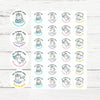 Personalised Unicorn Reading Stickers for Teachers – Cute Literacy Reward Stickers - Sticksy Prints Australia