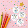 Personalised Unicorn Reading Stickers for Teachers – Cute Literacy Reward Stickers
