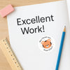 Personalised Woodland Animal Teacher Reward Stickers - Sticksy Prints Australia