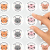 Personalised Woodland Animal Teacher Reward Stickers - Sticksy Prints Australia