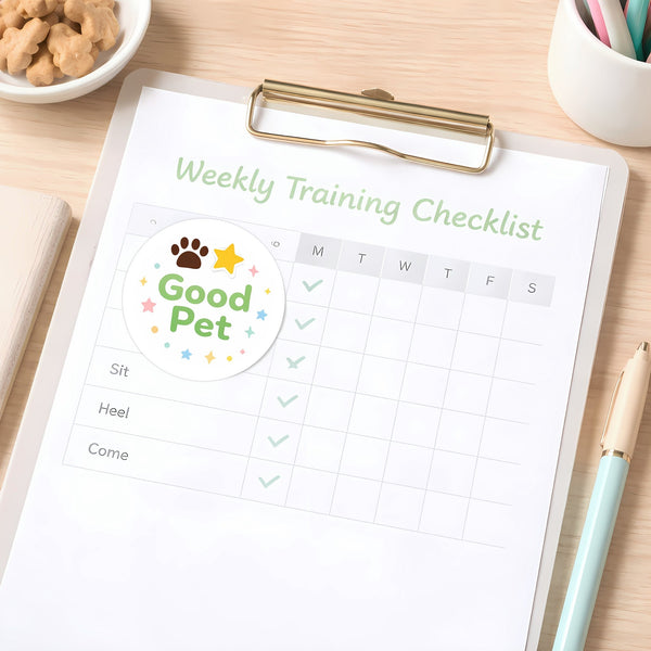 Pet Training Reward Stickers | Good Dog & Paw-fect Stickers | Made in Australia
