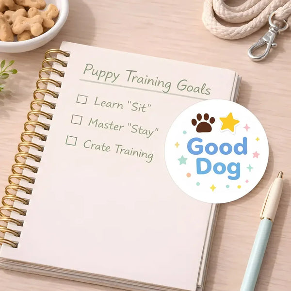 Pet Training Reward Stickers | Good Dog & Paw-fect Stickers | Made in Australia - Sticksy Prints Australia