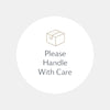 Please Handle With Care Stickers | Minimal Packaging Labels for Fragile & Special Orders