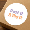 Post It & Tag It Stickers | Small Business Packaging Labels