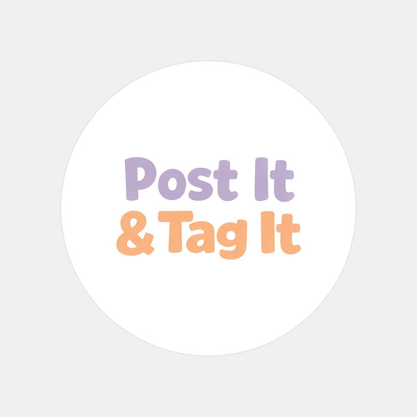 Post It & Tag It Stickers | Small Business Packaging Labels