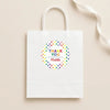 Rainbow Stars Thank You Stickers – Custom Name Kids Birthday Party Favour Labels - Sticksy Prints Australia