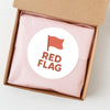 Red Flag Sticker – Funny Dating Sticker for Journals, Planners & Gifts - Sticksy Prints Australia