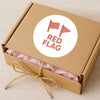 Red Flag Sticker | Funny Dating Sticker for Journals, Planners & Self-Reflection - Sticksy Prints Australia