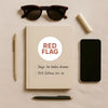 Red Flag Stickers – Funny Dating Stickers for Journals, Planners & Modern Humour - Sticksy Prints Australia