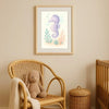 Seahorse Nursery Wall Art Print | Ocean Animal Watercolour | Digital Download - Sticksy Prints Australia