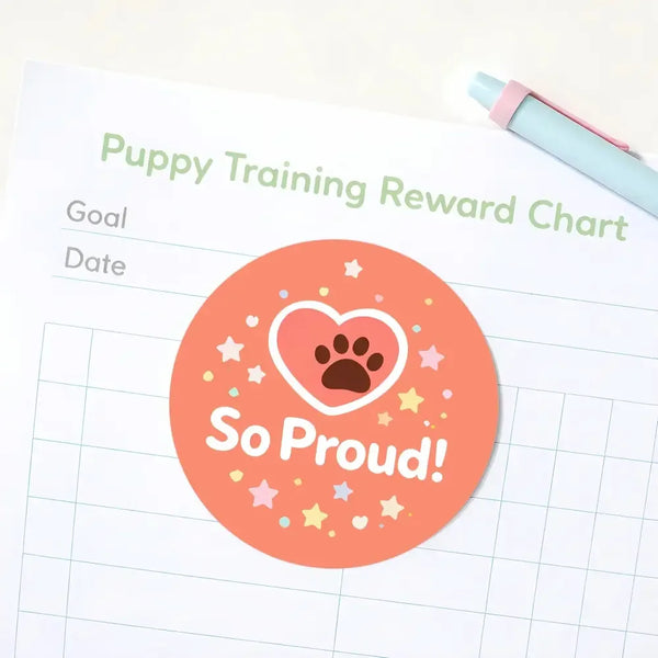 So Proud Pet Training Reward Stickers | Positive Reinforcement Stickers for Dogs & Puppies - Sticksy Prints Australia