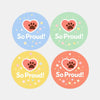So Proud Pet Training Reward Stickers | Positive Reinforcement Stickers for Dogs & Puppies - Sticksy Prints Australia
