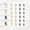 Staffordshire Dog Reward Stickers Teacher Praise Classroom Stickers