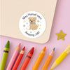 Staffordshire Dog Reward Stickers Teacher Praise Classroom Stickers - Sticksy Prints Australia