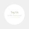 Tag Us to Be Featured Stickers | Small Business Packaging Labels