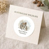 Tasmanian Pademelon Sticker – Born Wild in Tasmania Mother & Joey Wildlife - Sticksy Prints Australia