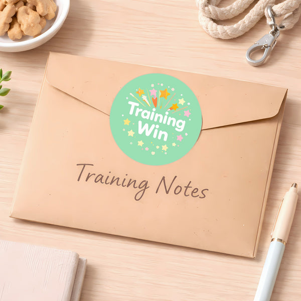 Training Win Pet Training Reward Stickers | Positive Reinforcement Stickers for Dogs & Puppies