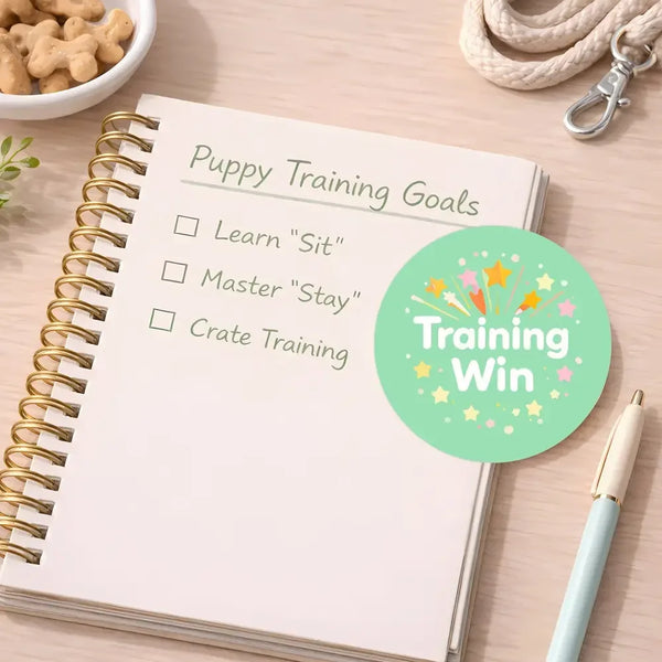 Training Win Pet Training Reward Stickers | Positive Reinforcement Stickers for Dogs & Puppies - Sticksy Prints Australia