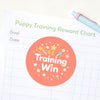 Training Win Pet Training Reward Stickers | Positive Reinforcement Stickers for Dogs & Puppies