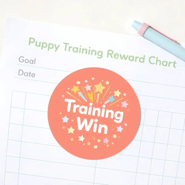 Training Win Pet Training Reward Stickers | Positive Reinforcement Stickers for Dogs & Puppies - Sticksy Prints Australia